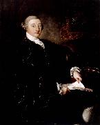 Thomas Gainsborough Portrait of The Hon,Richard Savage Nassau oil painting
